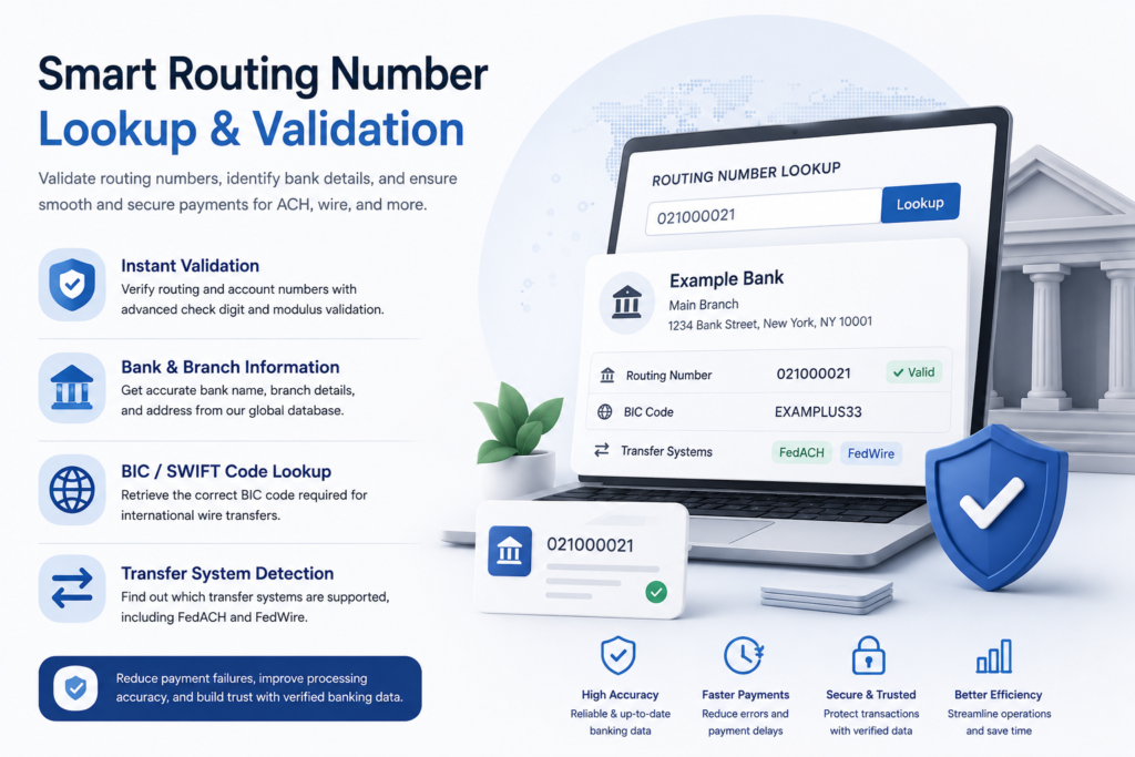 routing number